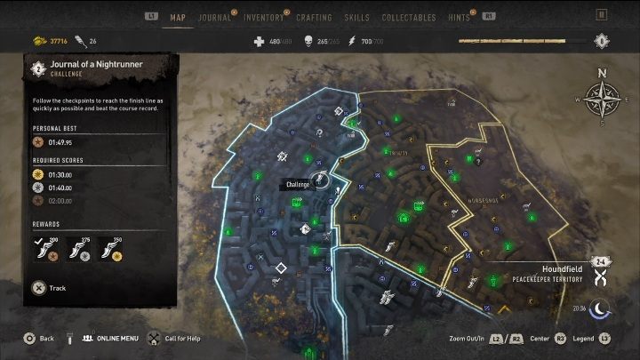 Dzielnica: Houndfield - Dying Light 2: Wyzwania parkourowe - lista, lokacje - Dying Light 2 - poradnik do gry