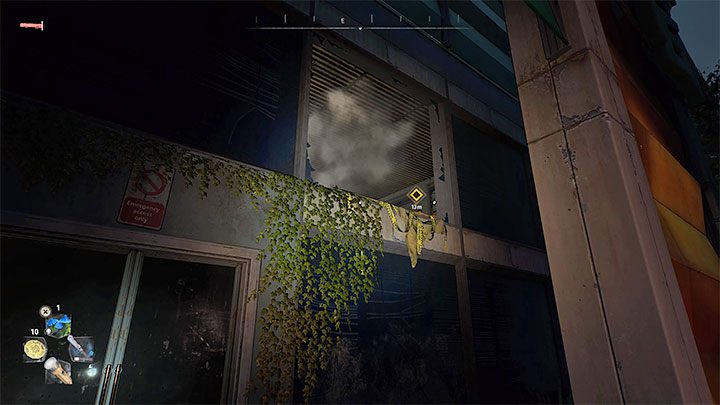 Możecie wznowić eksplorację szpitala i wykonać prostą wspinaczkę żeby dotrzeć na kolejne piętro - Dying Light 2: Wskaźniki zarazy - solucja, opis przejścia - Dying Light 2 - poradnik do gry
