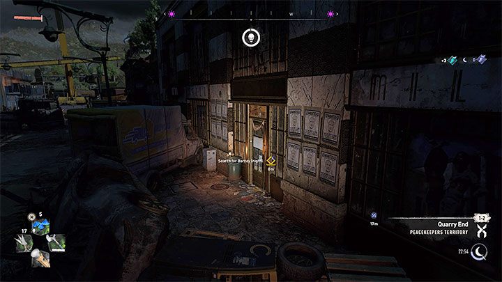 Do zaliczenia tego questu musicie przystąpić nocną porą, tak więc w razie potrzeby skorzystajcie z dowolnego łóżka żeby zmienić porę dnia - Dying Light 2: Niesforny brat - solucja, opis przejścia - Dying Light 2 - poradnik do gry