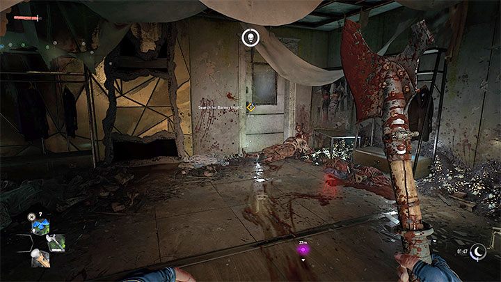 Wewnątrz budynku będziecie napotykać śpiących zarażonych i staczanie z nimi walk już na tym etapie zadania jest opcjonalne - Dying Light 2: Niesforny brat - solucja, opis przejścia - Dying Light 2 - poradnik do gry