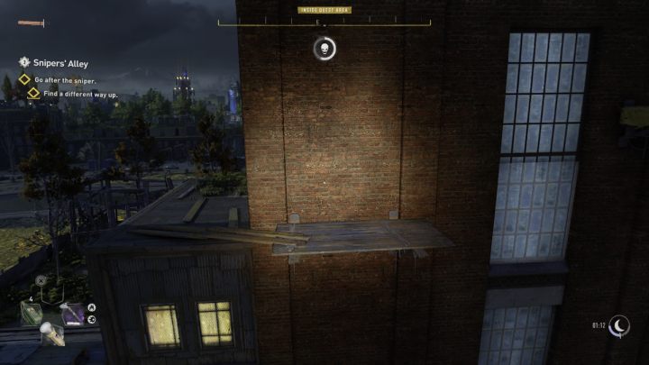 Po drugiej stronie znajdziecie metalową konstrukcję - Dying Light 2: Aleja snajperów - solucja, opis przejścia - Dying Light 2 - poradnik do gry