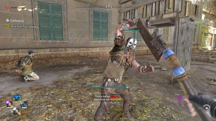 Trofeum najłatwiej możecie zdobyć walcząc z pojedynczym zwykłym renegatem, tzn - Dying Light 2: Trofeum Błyskawiczny refleks - jak zdobyć? - Dying Light 2 - poradnik do gry