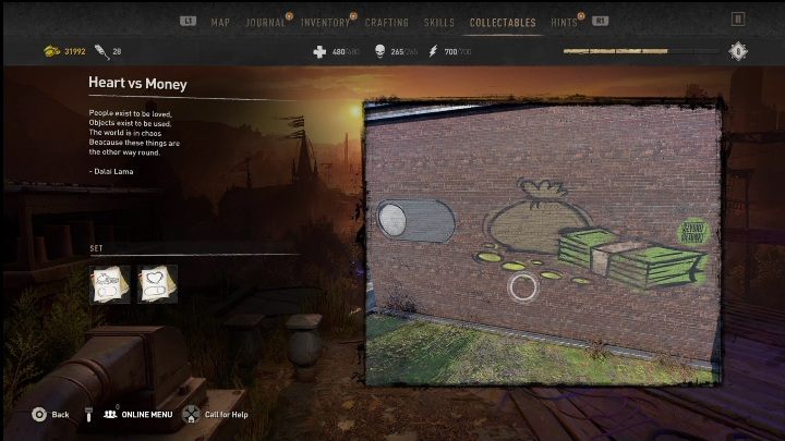 To graffiti znajdziecie zaraz obok tego opisanego wyżej - Dying Light 2: Graffiti (Downtown) - lista wszystkich - Dying Light 2 - poradnik do gry