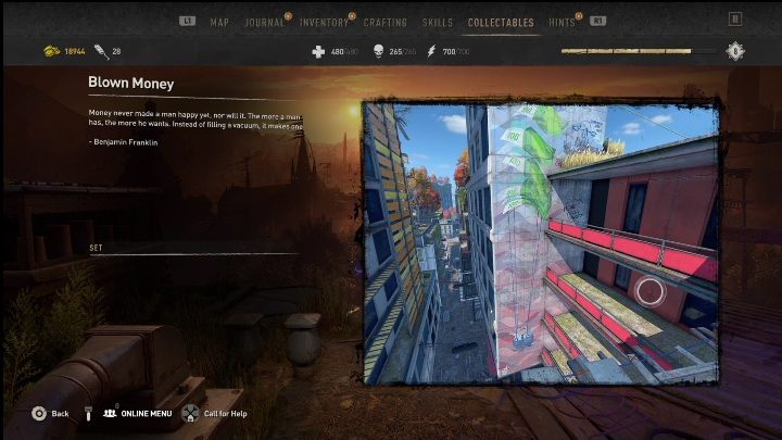 To graffiti zajmuje całą ścianę budynku - Dying Light 2: Graffiti (Downtown) - lista wszystkich - Dying Light 2 - poradnik do gry