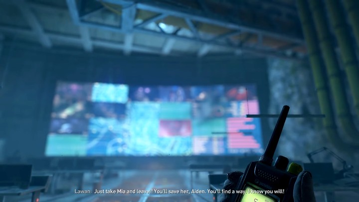 Pierwsze zakończenie gry Dying Light 2 rozpocznie się w momencie, gdy zgodzicie się na samobójczą misję Lawan - kobieta podłoży ładunki wybuchowe pod bomby i zdetonuje je, aby nie dopuścić do zniszczenia miasta - Dying Light 2: X13 - zakończenie 1 czy zakończenie 2? - Dying Light 2 - poradnik do gry
