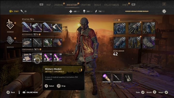 Nie można też zapominać o apteczkach - Dying Light 2: Anomalie GRE - lista, lokacje - Dying Light 2 - poradnik do gry
