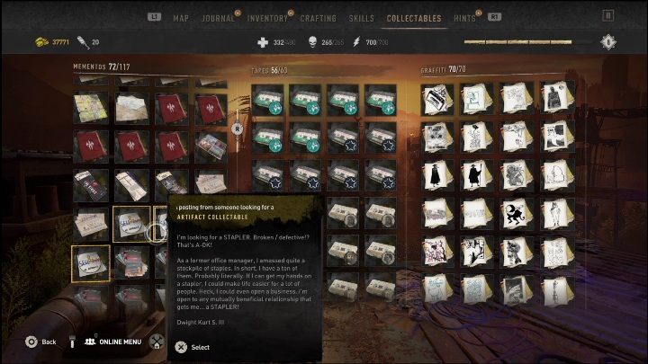 To ogłoszenie znajdziecie na ścianie w Culvert Island - Dying Light 2: Pamiątki (Garrison) - lista wszystkich - Dying Light 2 - poradnik do gry