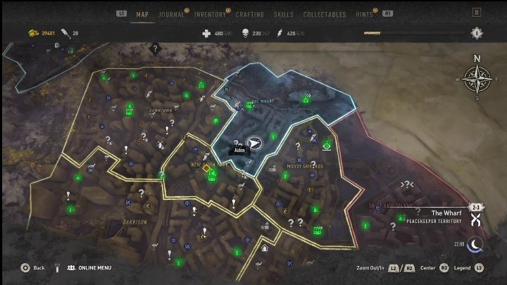 8 - Dying Light 2: Graffiti (The Wharf) - lista wszystkich - Dying Light 2 - poradnik do gry