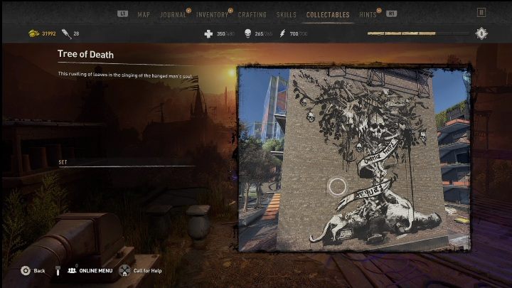 To graffiti znajdziecie zaraz obok najwyższego budynku w tej dzielnicy, tego z anteną radiową - Dying Light 2: Graffiti (Lower Dam Ayre) - lista wszystkich - Dying Light 2 - poradnik do gry