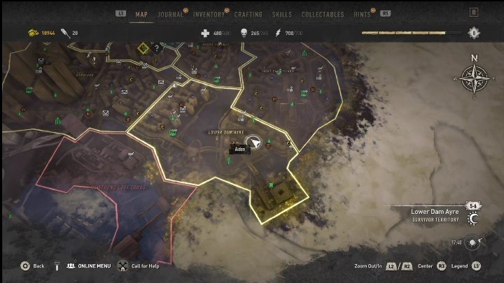 13 - Dying Light 2: Graffiti (Lower Dam Ayre) - lista wszystkich - Dying Light 2 - poradnik do gry