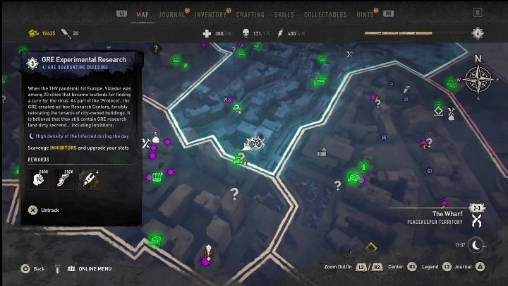 8 - Dying Light 2: Inhibitory (The Wharf) - lista wszystkich - Dying Light 2 - poradnik do gry