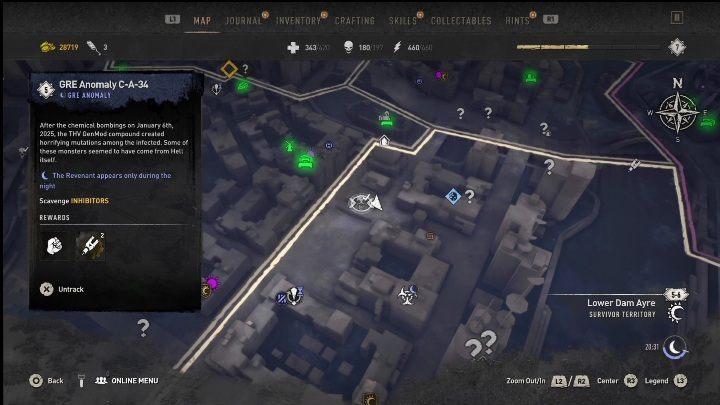 8 - Dying Light 2: Inhibitory (Lower Dam Ayre) - lista wszystkich - Dying Light 2 - poradnik do gry