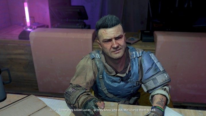 Po krótkiej rozmowie z Aitorem, w której przywódca Stróżów Prawa wyjawi Wam swój plan, misja Nalot (The Raid) dobiegnie końca i przejdziecie automatycznie do nowego zadania głównego - Wieża Ciśnień - Dying Light 2: Nalot - solucja, opis przejścia - Dying Light 2 - poradnik do gry