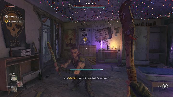 Po chwili w mieszkaniu pojawi się Barney i dojdzie do walki - Dying Light 2: Wieża ciśnień - solucja, opis przejścia - Dying Light 2 - poradnik do gry