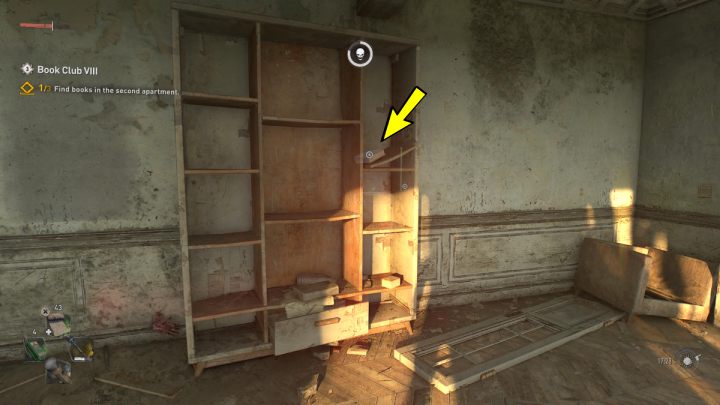 6 książka leży w szafie - Dying Light 2: Klub książki 8 (Book Club 8) - solucja, opis przejścia - Dying Light 2 - poradnik do gry