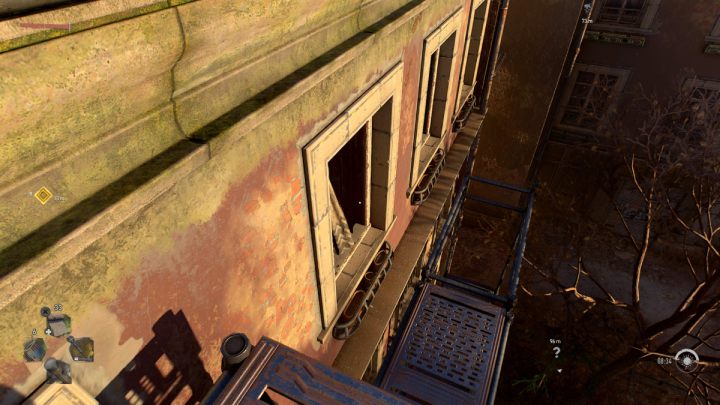 Ślady sprintera skończą się na dachu budynku przy placu ze statuą - Dying Light 2: Baba 3 (The Baba 3) - solucja, opis przejścia - Dying Light 2 - poradnik do gry