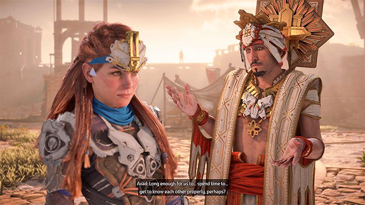 Najważniejsza informacja jest taka, że w Horizon Forbidden West nie ma pełnoprawnych romansów i nie przewidziano opcji związania się przez Aloy z którąś z napotkanych postaci - Horizon Forbidden West: Czy są romanse? - Horizon Forbidden West - poradnik do gry
