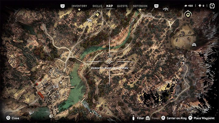 Rekomendowany poziom dla tej aktywności to 5 - Horizon Forbidden West: Tereny łowieckie: Beznadzieja - opis przejścia prób - Horizon Forbidden West - poradnik do gry