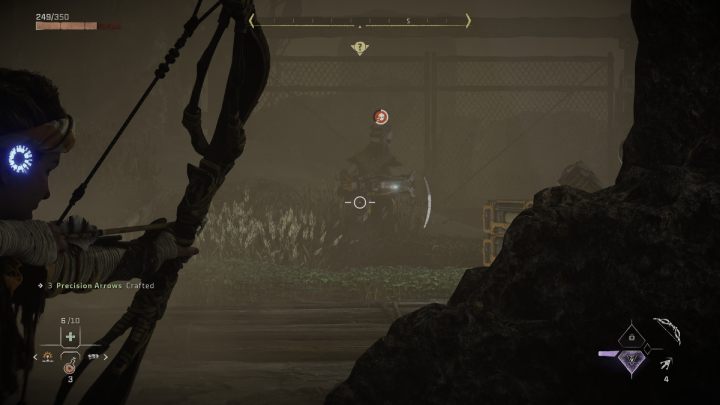 Niezależnie od tego, czy uda Wam się zabić maszynę, Vezreh po kilku minutach zejdzie z podium i zacznie Was gonić - Horizon Forbidden West: Cień na zachodzie (Shadow in the West) - solucja, opis przejścia - Horizon Forbidden West - poradnik do gry