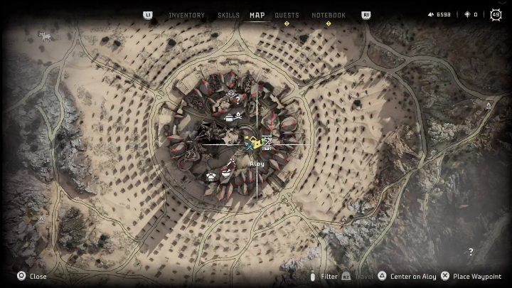 Lokalizacja: Lśniące pustkowia - Horizon Forbidden West: Areny ćwiczebne - lokalizacja, opis przejścia - Horizon Forbidden West - poradnik do gry