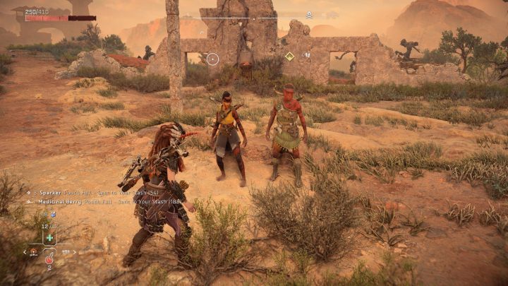 Po wyeliminowaniu zagrożenia, porozmawiajcie z Jaxxem i Sokorrą - Horizon Forbidden West: Plemię z daleka (A Tribe Apart) - solucja, opis przejścia - Horizon Forbidden West - poradnik do gry