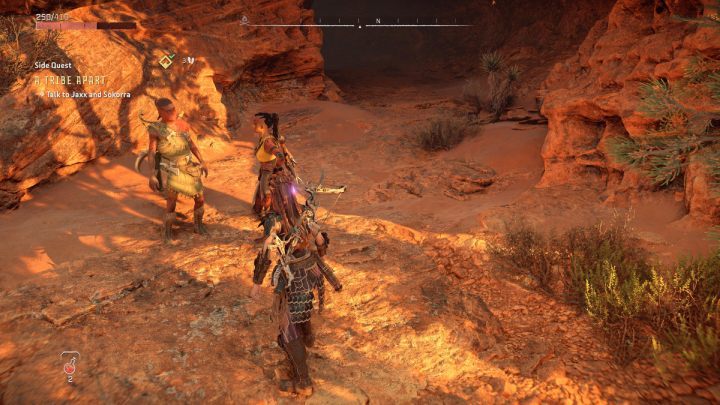 Na koniec wróćcie do jaskini między obozem Carja i Kamienne Echo - Horizon Forbidden West: Plemię z daleka (A Tribe Apart) - solucja, opis przejścia - Horizon Forbidden West - poradnik do gry