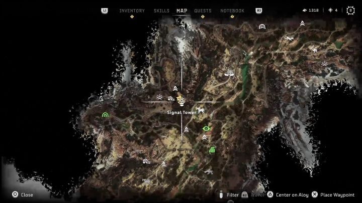 Z tą soczewką powiązane jest zadanie poboczne Droga zmierzchu (The Twilight Path) - Horizon Forbidden West: Soczewki - lista wszystkich - Horizon Forbidden West - poradnik do gry