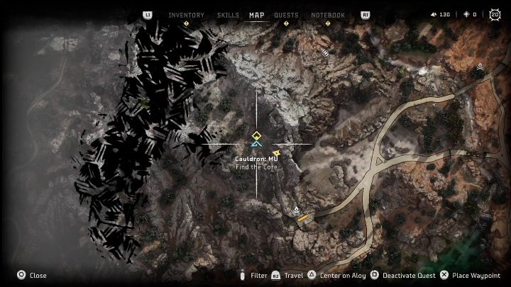 Ten kocioł znajdziecie w górach, we wschodniej części regionu Cynobrzany - Horizon Forbidden West: Kocioł Mu (Cynobrzany) - lokalizacja, opis przejścia - Horizon Forbidden West - poradnik do gry