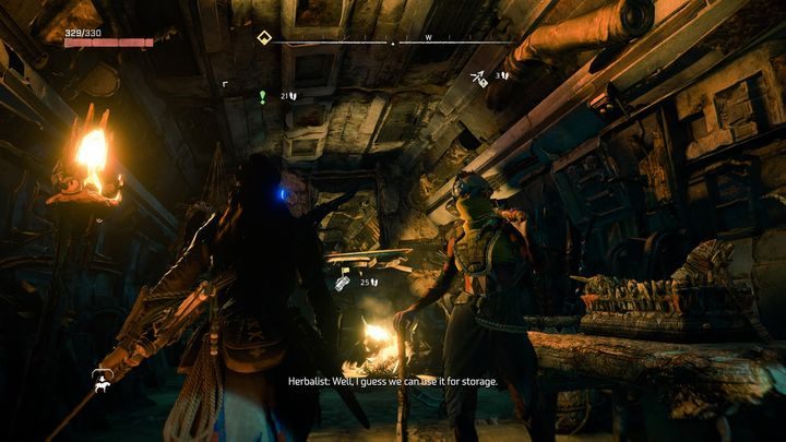 W warsztacie znajduje szyb wentylacyjny - użyjcie na nim przyciągacza - Horizon Forbidden West: Czarne skrzynki- lista lokalizacji - Horizon Forbidden West - poradnik do gry