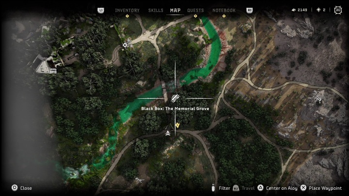 Ta skrzynia znajduje się we wraku samolotu zawieszonego nad przepaścią - Horizon Forbidden West: Czarne skrzynki- lista lokalizacji - Horizon Forbidden West - poradnik do gry