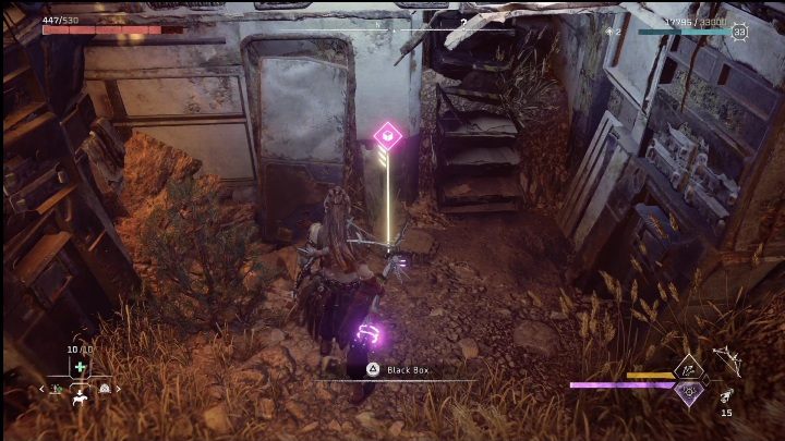 Po wejściu do środka użyjcie przecinaka pnączy (Vine Cutter) - Horizon Forbidden West: Czarne skrzynki- lista lokalizacji - Horizon Forbidden West - poradnik do gry