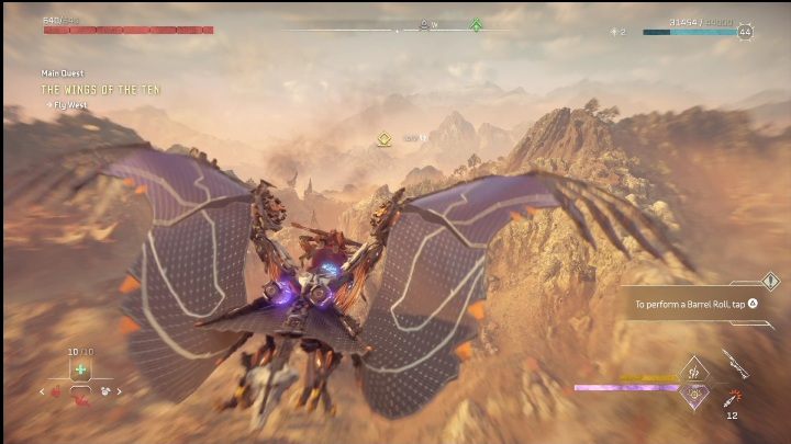 Waszym zadaniem jest dolecenie do obiektu opisywanego powyżej - Horizon Forbidden West: Żyraf (Lśniące pustkowia) - lokalizacja - Horizon Forbidden West - poradnik do gry