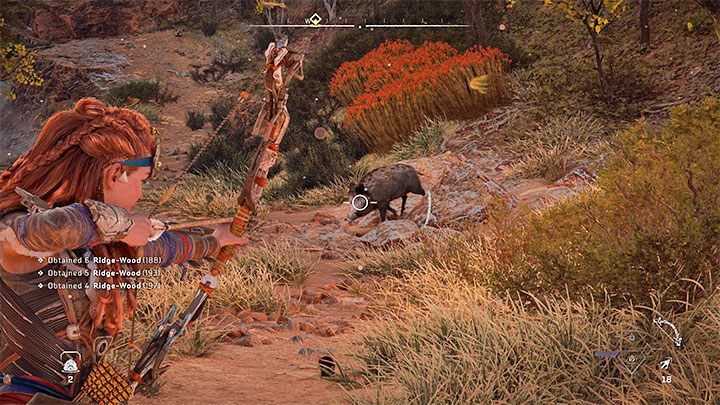 Idealną bronią do eliminowania dzikiej zwierzyny jest łuk - Horizon Forbidden West: Jak skutecznie polować na dzikie zwierzęta? - Horizon Forbidden West - poradnik do gry