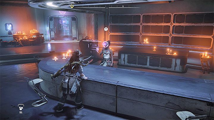 Aloy może spotykać się z towarzyszami przebywającymi w kryjówce - Horizon Forbidden West: Baza (The Base) - odblokowanie i główne pomieszczenia - Horizon Forbidden West - poradnik do gry