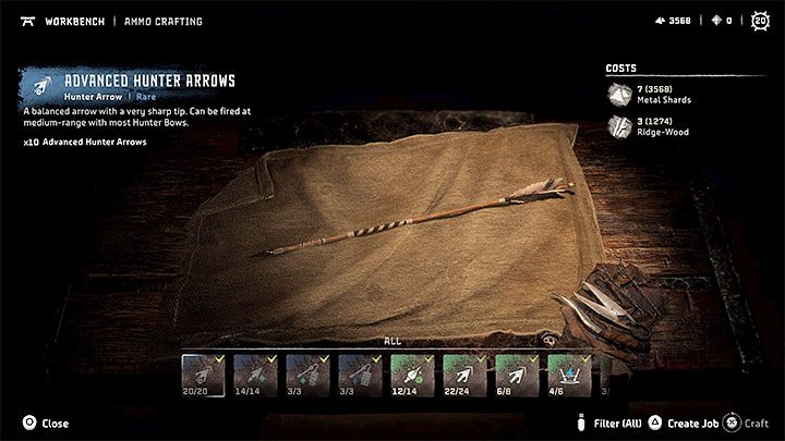 Na produkcję amunicji możecie też decydować się odwiedzając warsztaty - Horizon Forbidden West: Jak uzupełniać amunicję (strzały, pociski, bomby)? - Horizon Forbidden West - poradnik do gry