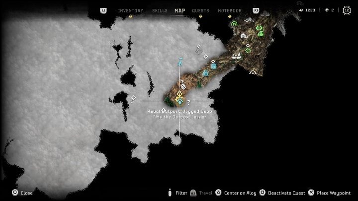 1 - Horizon Forbidden West: Obozy i posterunki buntowników (Cynobrzany) - lokalizacje - Horizon Forbidden West - poradnik do gry