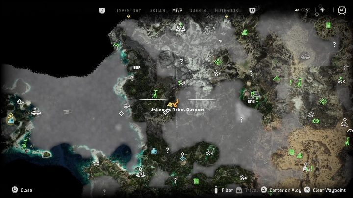 6 - Horizon Forbidden West: Obozy i posterunki buntowników (Ostoja strażników) - lokalizacje - Horizon Forbidden West - poradnik do gry