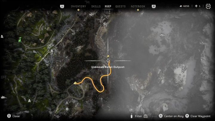 Nagrody: brak - Horizon Forbidden West: Obozy i posterunki buntowników (Ostoja strażników) - lokalizacje - Horizon Forbidden West - poradnik do gry