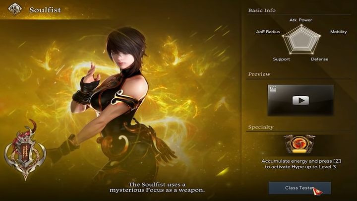 Soulfist posiada jeden z najatrakcyjniej wyglądających wykresów jej atrybutów - Lost Ark: Soulfist (Martial Artist) - klasa postaci - Lost Ark - poradnik do gry