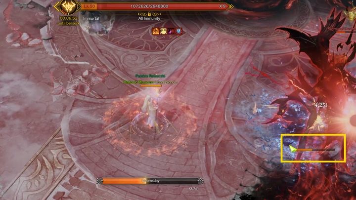 Kluczowa mechanika tej walki to Stagger Check po około 3 minutach walki, gdy boss ładuje zaklęcie typu wipe - zabijające wszystkich graczy - Lost Ark: Necromancers Origin - boss, jak pokonać? - Lost Ark - poradnik do gry