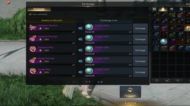 Dla Tier 1 są to Knigts Oath i Elemental Stones - Lost Ark: Abyssal Dungeon - czym są? - Lost Ark - poradnik do gry