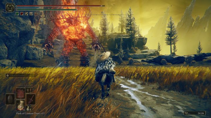 Osobny znacznik pokazuje miejsca napotykania tych unikalnych płonących przeciwników pojawiających się w dodatku - Shadow of the Erdtree: Interaktywna mapa - Elden Ring - poradnik do gry