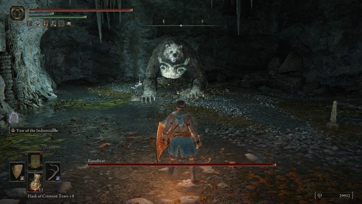 Poza atakiem paszczą, większość jego uderzeń jest obszarowa - Elden Ring: Runebear (Runiczny niedźwiedź) - boss, jak pokonać? - Elden Ring - poradnik do gry
