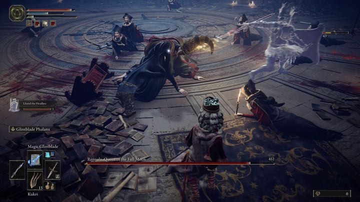 Gdy boss w końcu upadnie na ziemię, skupcie się wyłącznie na atakowaniu właśnie jej - Elden Ring: Rennala, Królowa Pełni Księżyca (Rennala, Queen of the Full Moon) - boss, jak pokonać? - Elden Ring - poradnik do gry