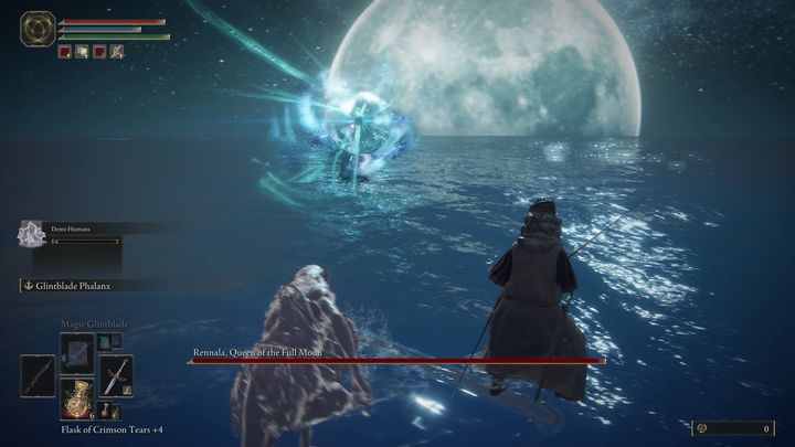 Gdy jej pasek zdrowia spadnie do zera, załączy się druga faza, na kompletnie nowej arenie - Elden Ring: Rennala, Królowa Pełni Księżyca (Rennala, Queen of the Full Moon) - boss, jak pokonać? - Elden Ring - poradnik do gry