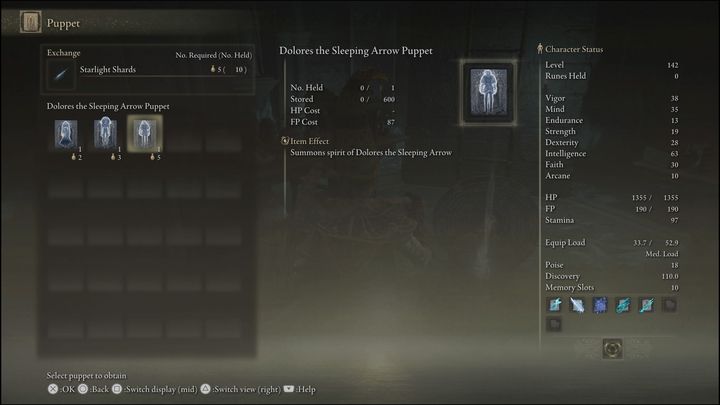 Prochy dostępne do kupna u Seluvisa, patrz punkt [7] - Elden Ring: Popioły i Prochy (Jeziorna Liurnia) - lista wszystkich - Elden Ring - poradnik do gry