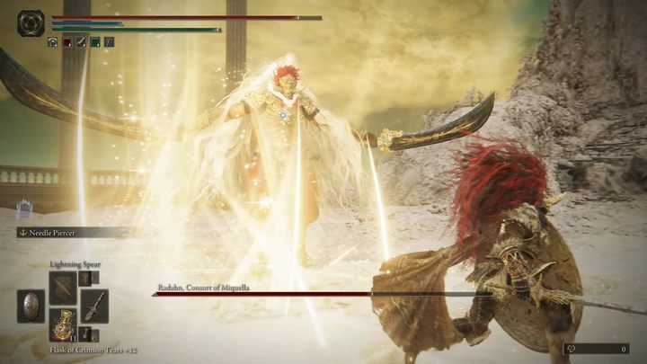 Radahn najczęściej rozpoczyna tę fazę rozkładając ręce na boki i przyzywając ogromną eksplozję światła - Shadow of the Erdtree: Jak pokonać finałowego bossa Radahn, obiecany małżonek (Promised Consort Radahn)? - Elden Ring - poradnik do gry