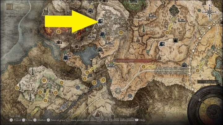 Inna wersja bossa znajduje się na Górze Gelmir (Mt - Elden Ring: Radagon, Czerwony wilk (Red Wolf of Radagon) - boss, jak pokonać? - Elden Ring - poradnik do gry