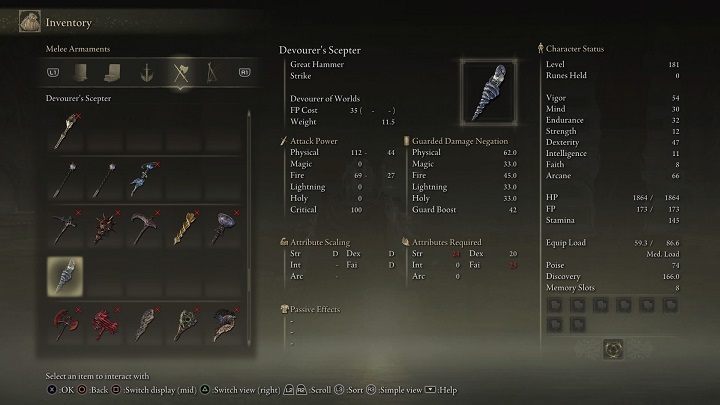 Typ oręża: Wielki młot - Elden Ring: Legendarne oręże (Legendary Armaments) - lista wszystkich - Elden Ring - poradnik do gry