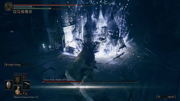 Gdy już pozbędziecie się palców i zbliżycie się do Ymira, hrabia okaże się niemal bezbronny - Shadow of the Erdtree: Jak pokonać bossa Hrabia Ymir, Matka Palców (Count Ymir, Mother of Fingers)? - Elden Ring - poradnik do gry